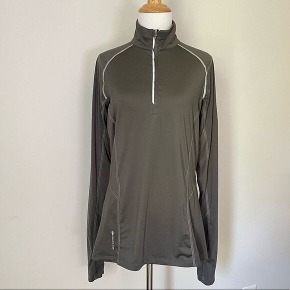 Ogio Endurance Quarter Zip Long Sleeve Training Tee - Picture 1 of 5